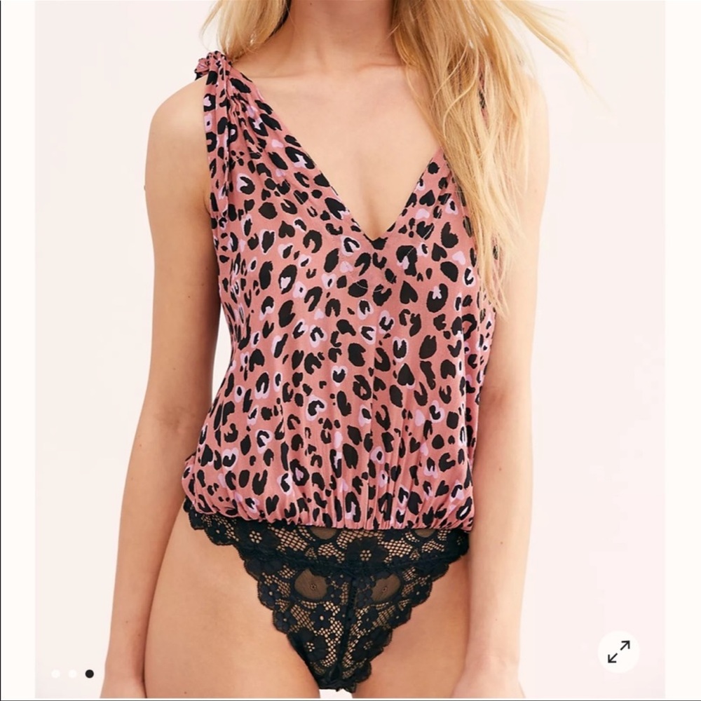 Free People Bare It All Bodysuit